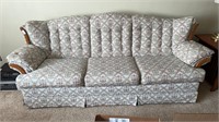 Floral pattern Sofa/ 3 cushions