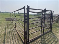(2) 30' PANELS PLUS ONE 10' INFRAME ROLLING GATE