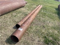 17' PIPE 10 3/4"X3/8 WALL + 16' 8 5/8" PIPE, 5/16