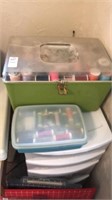 2 Sewing boxes
