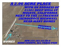 2.06 Acres In Mojave, California