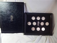 .999 Silver Proofs Indian Tribal Nations 10 Coins