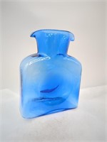 2003 Signed Blenko Hand Blown Cobalt Blue Glass