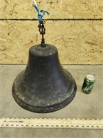 LARGE CAST IRON BELL VERY LOUD