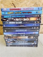 15 NEW DVDS NEVER OPENED