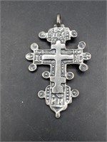 Sterling Cross Pendant Total Weight 8.0g