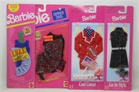 1990 & 1997 Barbie Doll Clothes in Original Pkg