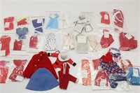 Assortment of Barbie Doll Clothes