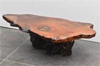 Chuck Atwood Coffee Table Hand Crafted Live Edge