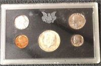 1969 S US Mint Proof Set -5 Coins