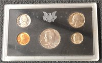 1972 S US Mint Proof Set -5 Coins