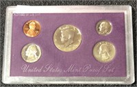 1988 S US Mint Proof Set -5 Coins