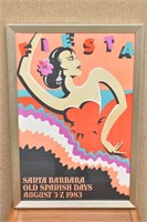 Santa Barbara Old Spanish Days Poster