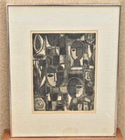 MEMORY OF FACES by Weingarten Signed and Numbered
