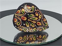 EXQUISITE AFRICAN MEENA ART ON QUALITY NATURAL ROU
