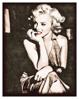SMART ALEK  -Smart Pop Giclee - Marilyn Monroe  -