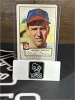 1952 Topps Baseball Mickey Harris Trading Card
