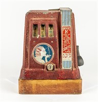 Vintage Ginger 1 Cent Cigarette Trade Stimulator