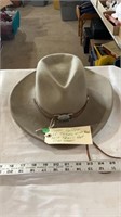 Master hatter of Texas with band felt trail hat