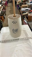 No. 2 wester stone ware butter churn
