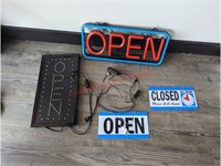 OPEN Signs