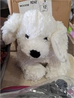 White Puppy Dog Plush