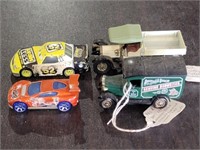 4 Piece Collectible Toy Cars