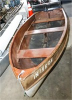 12 Foot Wooden Boat 50 Inches Wide