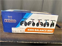 KRIDDO Toddler Balance Bike - silver