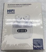 New Wireless Earphones with Display - Sealed box