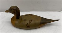 14in Antiqur Pintail Drake Wood Duck Signed by