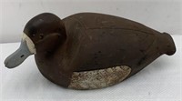 Antique Wood Duck Decor 13in