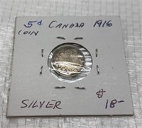 1916 Canada Silver Coin