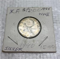 1949 Canada Silver Quarter