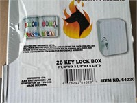 Unused 20 Key Lock Box