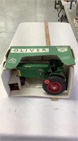 Oliver row crop 88 1/16 scale model tractor