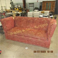 VINTAGE 92" EDWARDIAN STYLE SOFA . GREAT CONDITION