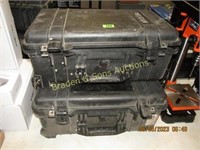 GROUP OF 2 USED PELICAN HARDSIDE CASES