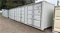 40' One Trip Container W/ 4- Side Doors