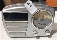 Vintage Timex Alarm Clock Radio-Radio Works- Clock