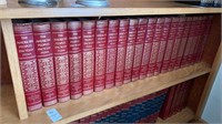 Shelf Lot of Encyclopedias