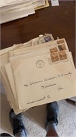 Lot of Presidential Stamps and Envelopes Mostly