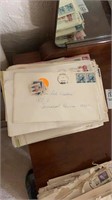Lot of Vintage Stamps And Envelopes Various Years