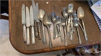 Lot of Silver Plate and Tudor Ware