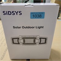 Sidsys solar outdoor light