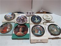 Eight Avon Collectible Plates *NO SHIP