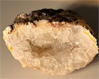 Occo Quartz Agate Geode Half