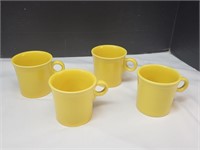 Fiesta Ware  Set of 4 Mugs