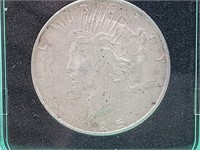 1925 S Silver Peace Dollar Coin