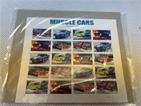 SEALED USPS MUSCLE CAR FOREVER STAMPS